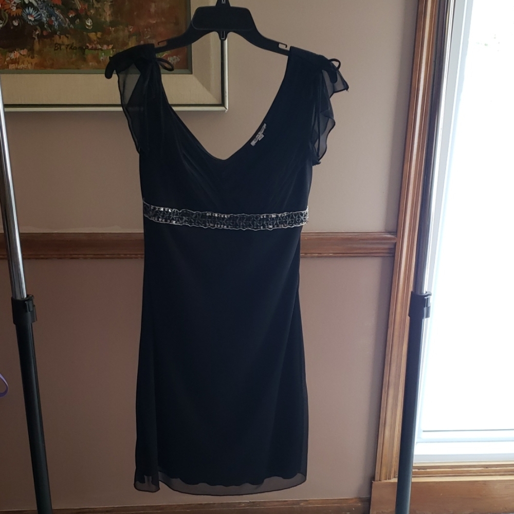 Little Black Dress by Love Tease sz M, Beaded!